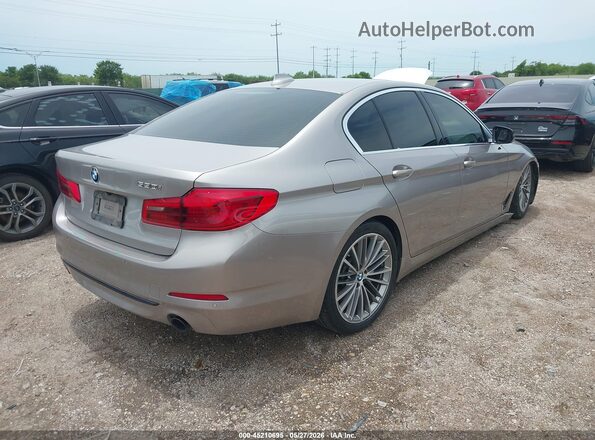 WBAJA5C5XKWW03282 2019 BMW 5 SERIES Gray Rear right