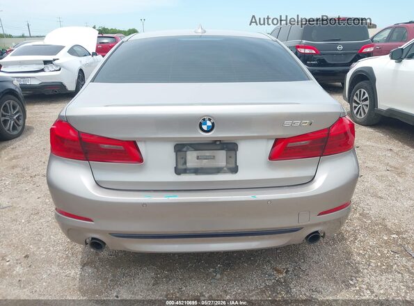 WBAJA5C5XKWW03282 2019 BMW 5 SERIES Gray 