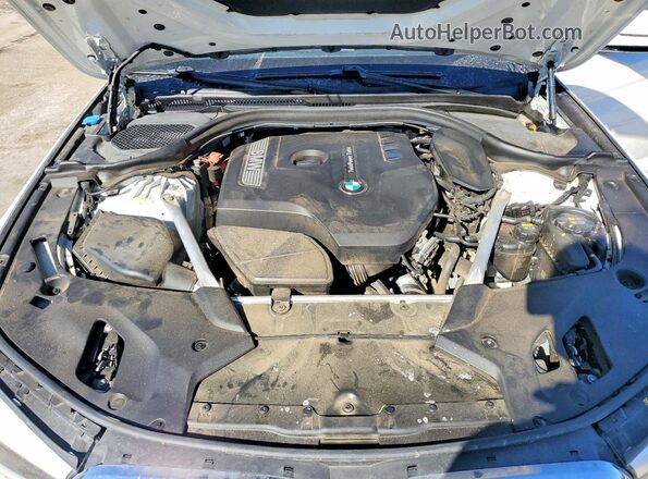 WBAJA5C5XKWW09020 2019 BMW 5 SERIES Белый Вид задней части салона