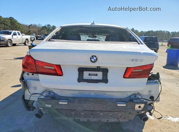 WBAJA5C5XKWW09020 2019 BMW 5 SERIES Белый Вид сзади