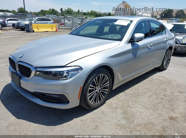 WBAJA7C52JWC75384 2018 BMW 5 SERIES Gray Przód lewy