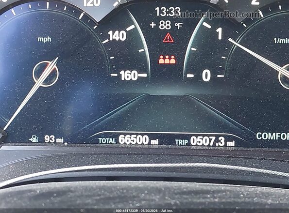 WBAJA7C52JWC75384 2018 BMW 5 SERIES Gray 