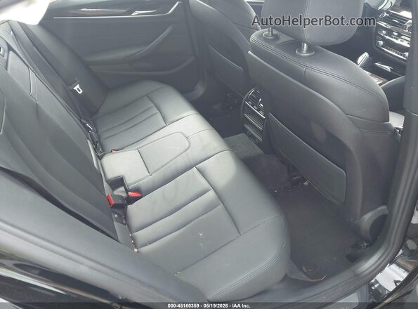 WBAJA7C53KWW24082 2019 BMW 5 SERIES Black VIN კოდის სტიკერის ხედი