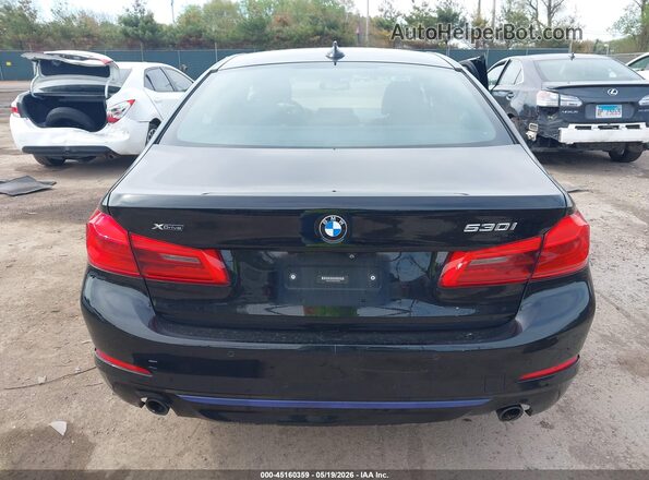 WBAJA7C53KWW24082 2019 BMW 5 SERIES Black 
