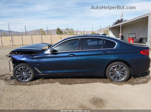 WBAJA9C01LCD52542 2020 BMW 5 SERIES Blue Սալոնի 360 աստիճան տեսք