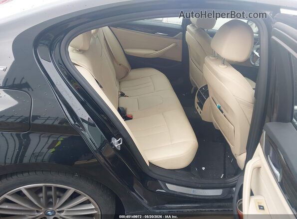 WBAJA9C53JB251613 2018 BMW 5 SERIES Black Vista de la etiqueta del VIN