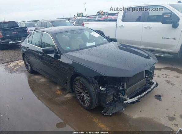WBAJA9C53JB251613 2018 BMW 5 SERIES Black Vista interior trasera