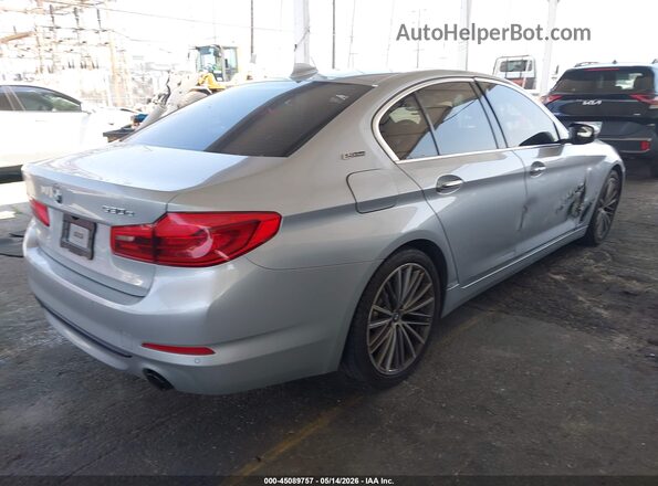 WBAJA9C54JB033549 2018 BMW 5 SERIES Silver Հետևի աջ
