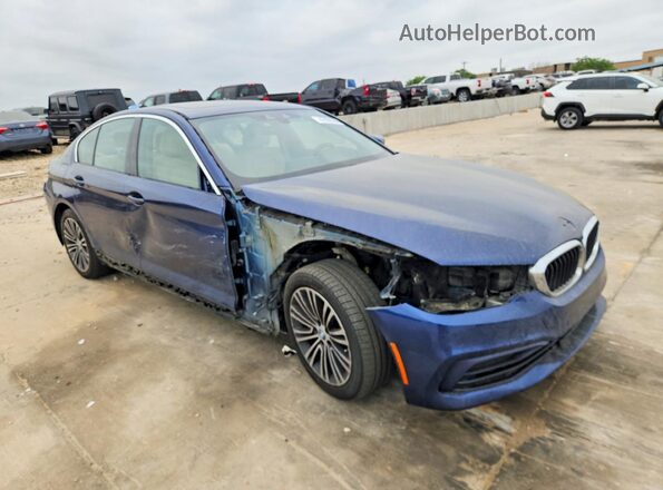 WBAJA9C54KB389503 2019 BMW 5 SERIES Blue წინა მარჯვენა