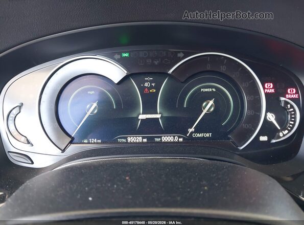 WBAJA9C54KB392854 2019 BMW 5 SERIES Black Вид задніх сидінь
