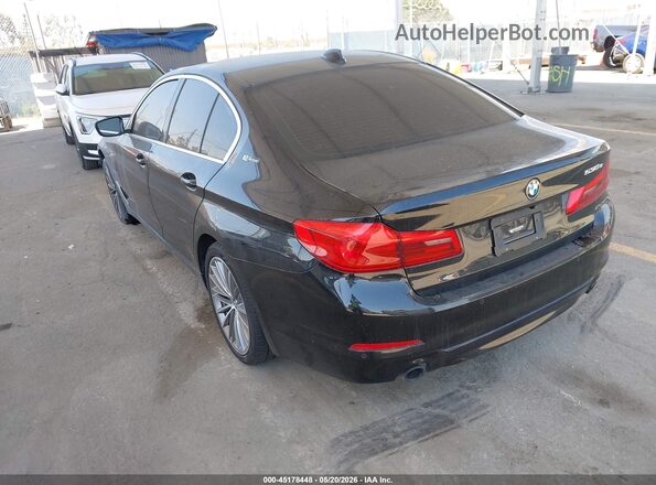 WBAJA9C54KB392854 2019 BMW 5 SERIES Black Задня ліва чверть
