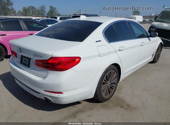 WBAJA9C54KB398668 2019 BMW 5 SERIES White Задня права чверть