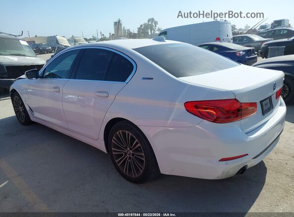 WBAJA9C54KB398668 2019 BMW 5 SERIES White Задня ліва чверть