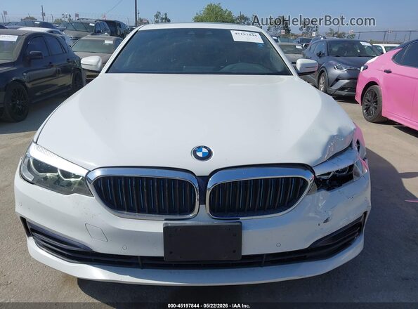 WBAJA9C54KB398668 2019 BMW 5 SERIES White Вид щитка приладів