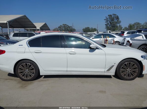 WBAJA9C54KB398668 2019 BMW 5 SERIES White Вид задньої частини салону