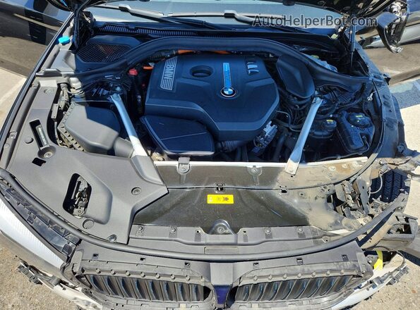 WBAJA9C55KB389610 2019 BMW 5 SERIES Black Widok wnętrza z tyłu
