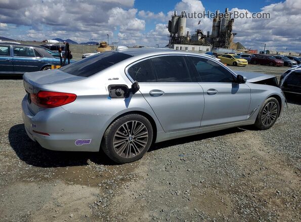 WBAJA9C57KB254371 2019 BMW 5 SERIES Silver უკანა მარჯვენა