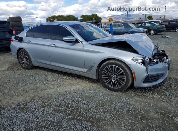WBAJA9C57KB254371 2019 BMW 5 SERIES Silver წინა მარჯვენა