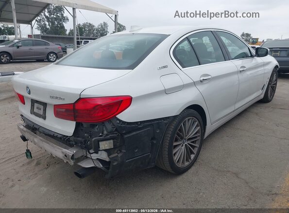 WBAJA9C59JB251132 2018 BMW 5 SERIES White Հետևի աջ
