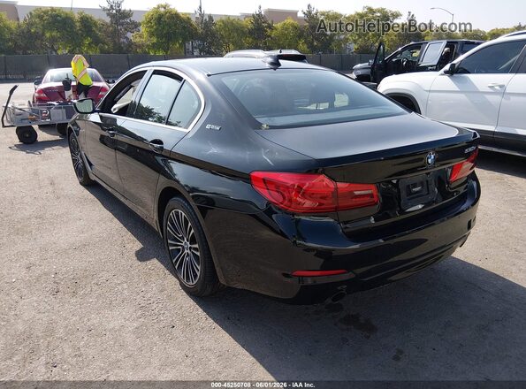 WBAJA9C59KB388654 2019 BMW 5 SERIES Black უკანა მარცხენა