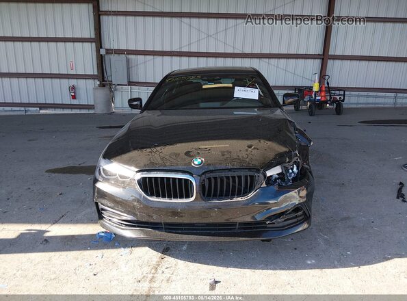 WBAJB1C50KB375757 2019 BMW 5 SERIES Black ხელსაწყოთა პანელის ხედი