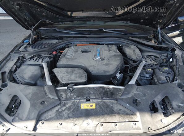 WBAJB1C50KB375757 2019 BMW 5 SERIES Black უკანა ხედი