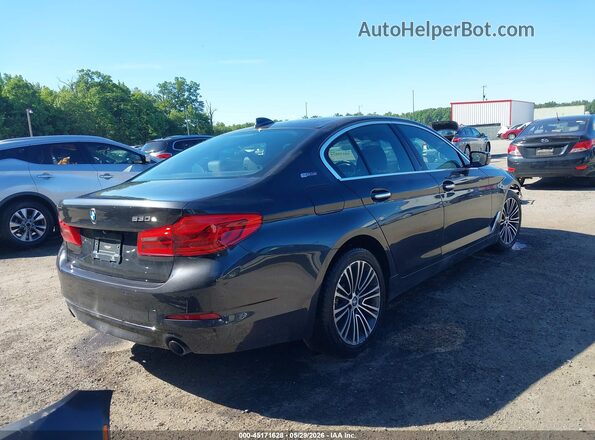 WBAJB1C58JB083983 2018 BMW 5 SERIES Gray Հետևի աջ