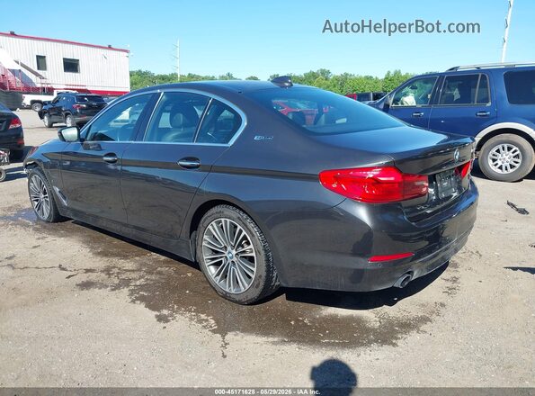 WBAJB1C58JB083983 2018 BMW 5 SERIES Gray Հետևի ձախ