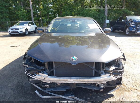 WBAJB1C58JB083983 2018 BMW 5 SERIES Gray Սալոնի հետևի տեսք