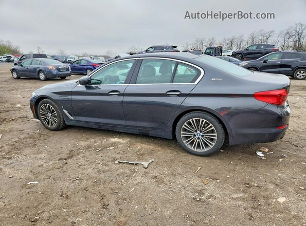 WBAJB1C58JB084065 2018 BMW 5 SERIES Charcoal უკანა მარცხენა