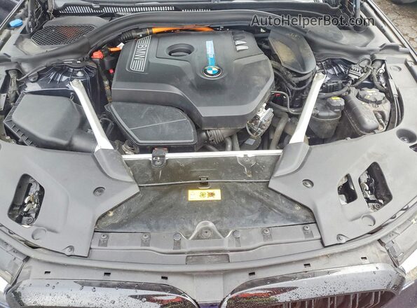 WBAJB1C5XKB375586 2019 BMW 5 SERIES Blue Vista interior trasera