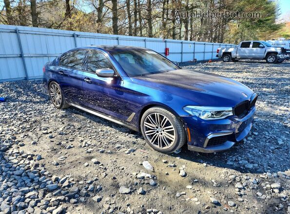 WBAJB9C50JB286865 2018 BMW M5 Blue 