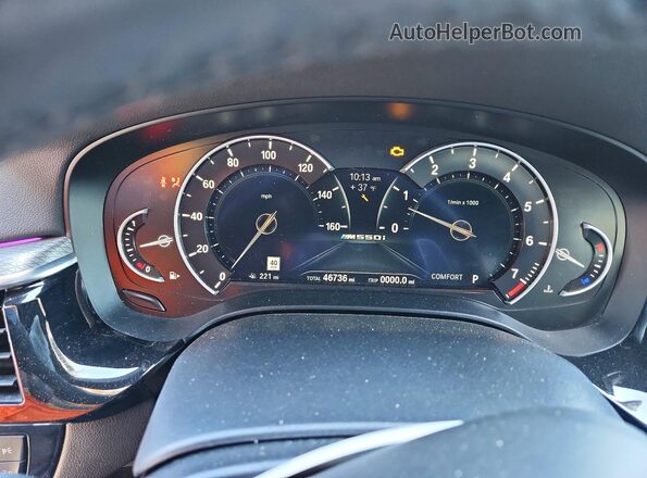 WBAJB9C50JB286865 2018 BMW M5 Blue 