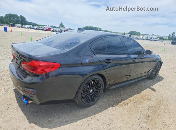 WBAJB9C50JG464583 2018 BMW M5 Black Trasero derecho