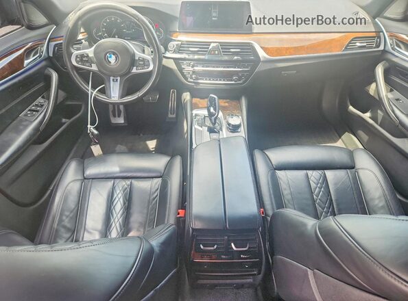 WBAJB9C50JG464583 2018 BMW M5 Black Vista del salpicadero