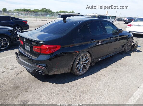 WBAJB9C52JG464486 2018 BMW 5 SERIES Black უკანა მარჯვენა