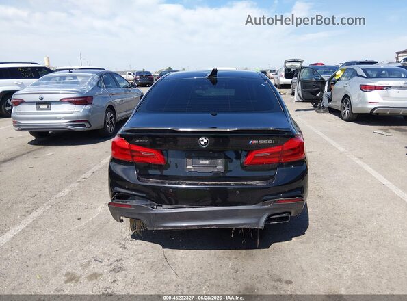 WBAJB9C52JG464486 2018 BMW 5 SERIES Black 
