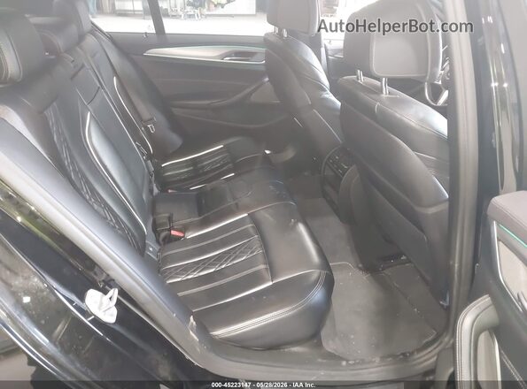 WBAJB9C53KB464964 2019 BMW 5 SERIES Black Vista de la etiqueta del VIN