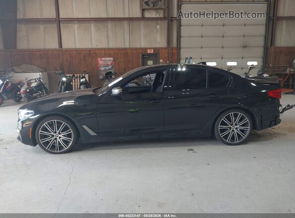 WBAJB9C53KB464964 2019 BMW 5 SERIES Black Vista interior de 360 grados