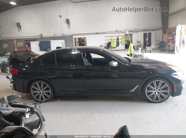 WBAJB9C53KB464964 2019 BMW 5 SERIES Black Vista interior trasera
