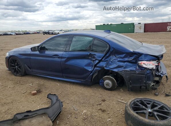WBAJB9C54KB464312 2019 BMW M5 Blue 