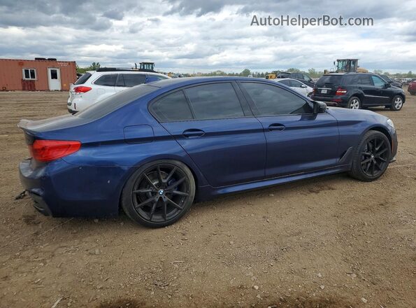 WBAJB9C54KB464312 2019 BMW M5 Blue 