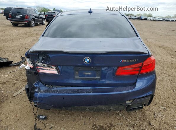 WBAJB9C54KB464312 2019 BMW M5 Blue 