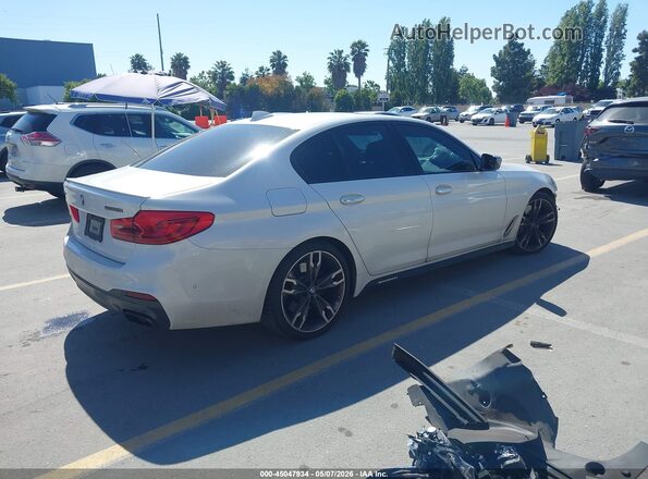WBAJB9C56JB286983 2018 BMW 7 SERIES Белый Задняя правая четверть