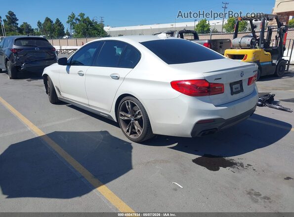 WBAJB9C56JB286983 2018 BMW 7 SERIES Белый Задняя левая четверть