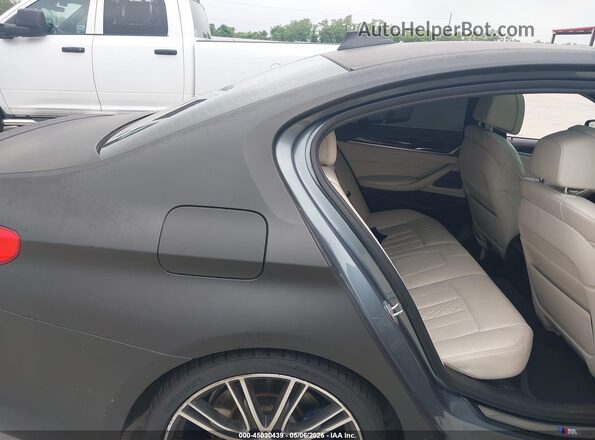 WBAJB9C57JB034949 2018 BMW 7 SERIES Black Widok naklejki z numerem VIN
