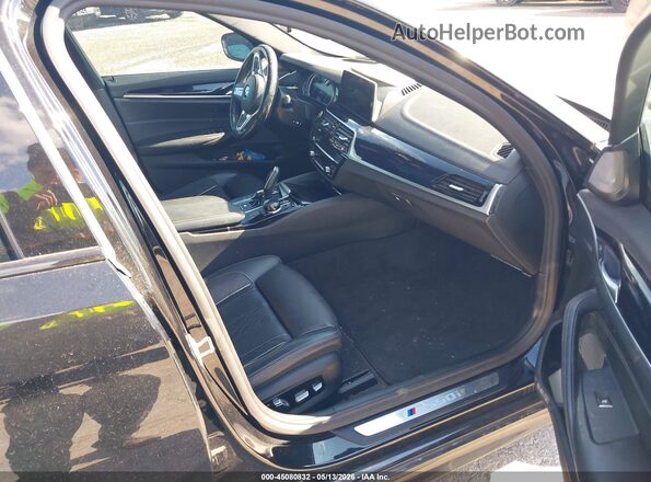 WBAJB9C57JB035096 2018 BMW 7 SERIES Black Вид салону спереду