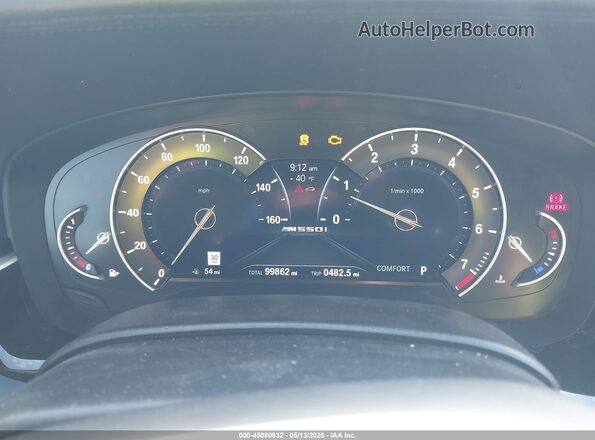 WBAJB9C57JB035096 2018 BMW 7 SERIES Black Вид задніх сидінь