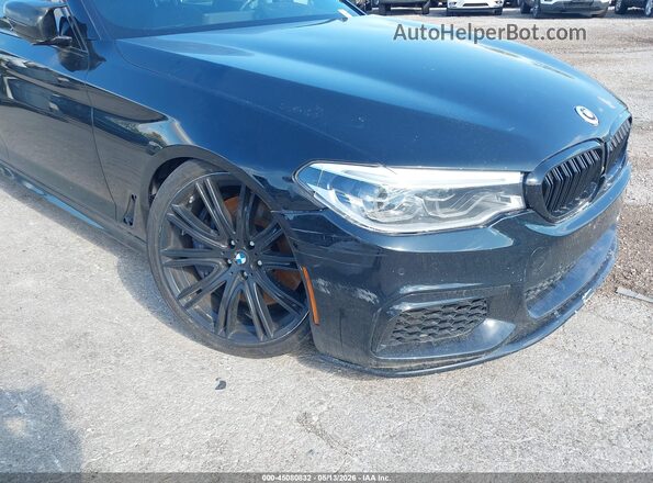 WBAJB9C57JB035096 2018 BMW 7 SERIES Black Вид спереду