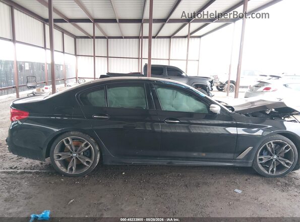 WBAJB9C58JB286922 2018 BMW 5 SERIES Черный Панорамный вид салона 360°